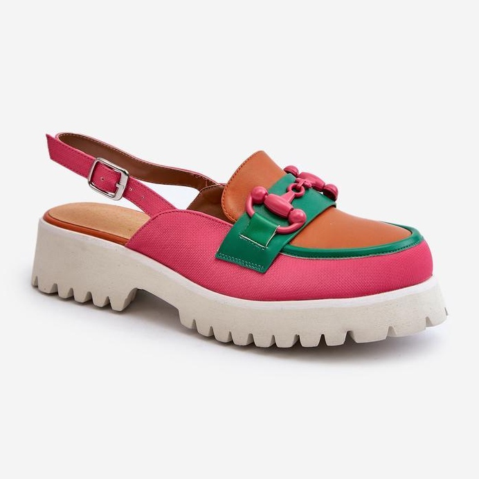 Step in style Sandale Model Da MR38-656 Portocaliu - Pas in stil portocale 2