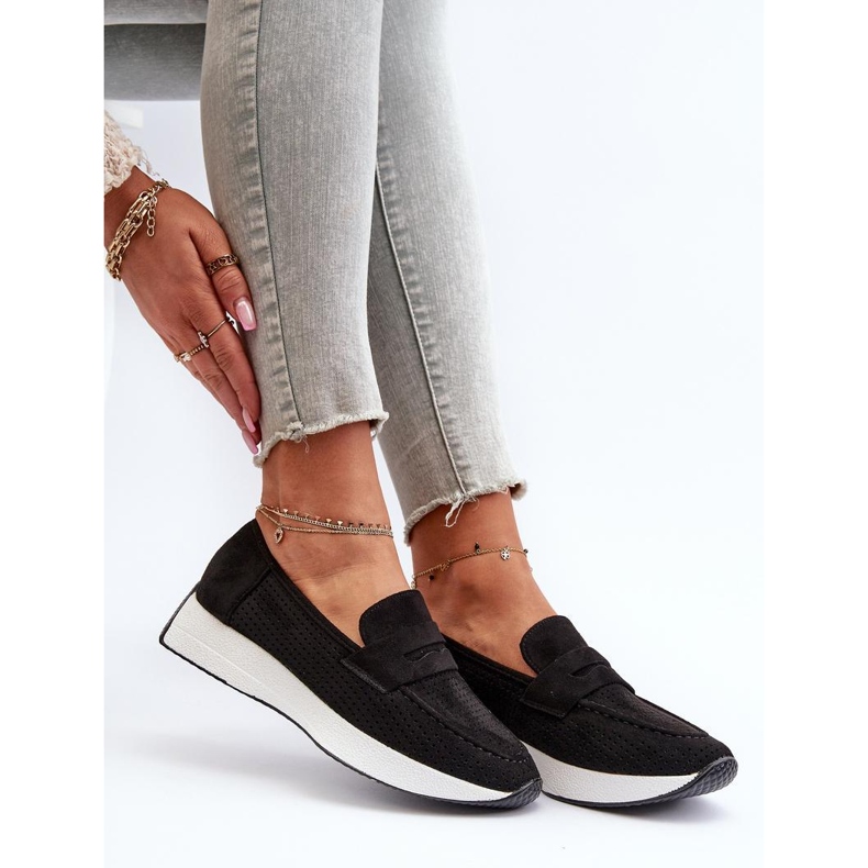 Step in style Mocasini Model Inesqua 22-325 Black - Pas in stil negru 1