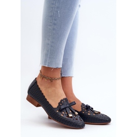 Step in style Balerini Model Nestavia ASA222-1 Navy - Pas în stil 1