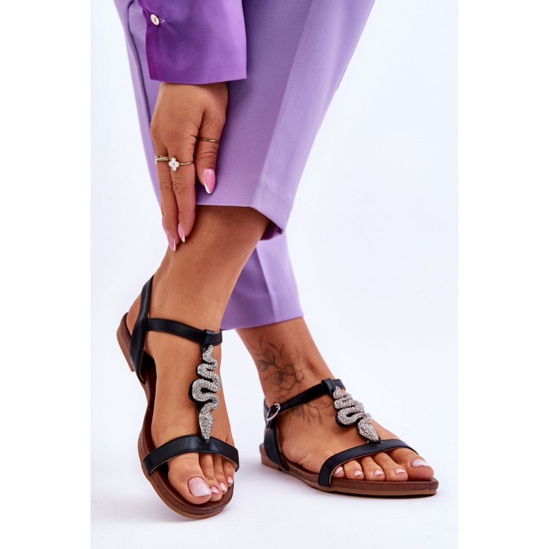 Step in style Sandale Model S.Barski KV-5541-42 Negru - Pas in stil 1