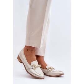 Step in style Mocasini Model Zazoo 2880/004 Gold - Pas in stil galben 1