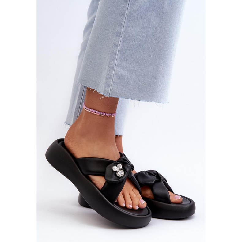 Step in style Sandale Flip-flops Model Goe NN2N4110 Negru - Pas în stil 1