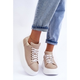 Step in style Pantofi sport Model Lemar 10150 Bej - Pas in stil 1