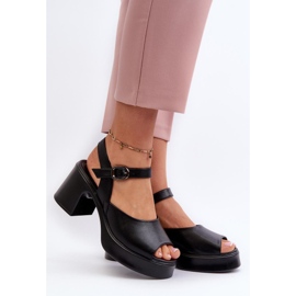 Step in style Sandale Model Vinceza 66627 Negru - Pas in stil 1