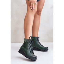 Step in style Cizme Model Savindria RMR23109A-2 Verde - Pas in stil 1