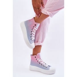 Step in style Adidași Model Big Star LL274A191 Roz/Albastru - Pas în stil multicolor 1