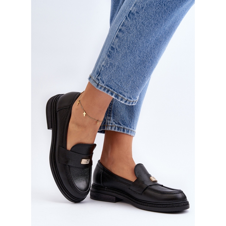 Step in style Mocasini Model Zazoo 20165 Negri - Pas in stil negru 2