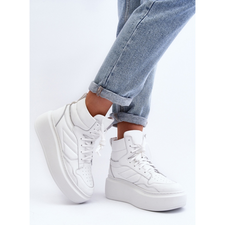 Step in style Pantofi sport Model Zazoo 3392/X White - Pas in stil alb 2