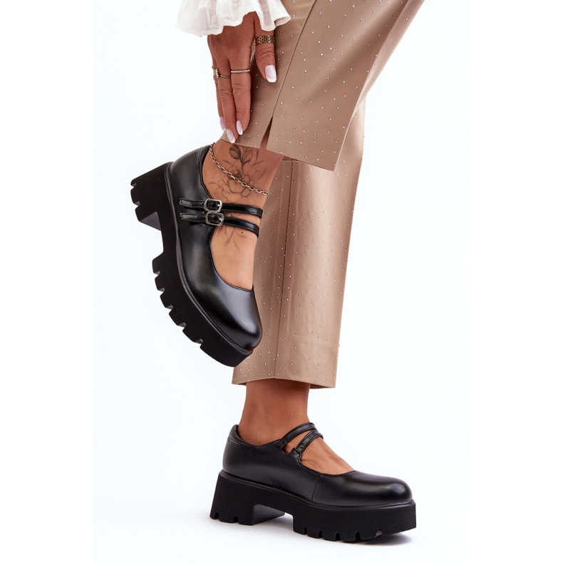 Step in style Pantofi Model Saviwa 9651 Black - Pas in stil negru 1