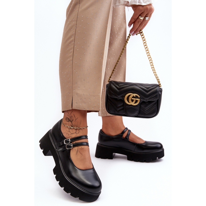 Step in style Pantofi Model Saviwa 9651 Black - Pas in stil negru 2