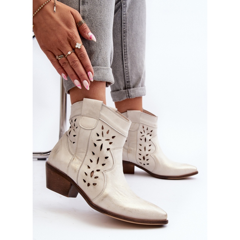 Step in style Cizme Model Zazoo 2870/004 Argintiu - Pas in stil gri 1