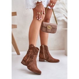 Step in style Cizme Model Lewski 3305/2 Maro - Pas în stil 1 Step in style Cizme Model Lewski 3305/2 Maro - Pas în stil 1