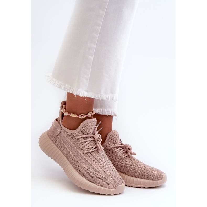 Pantofi sport slip-on dama roz 1