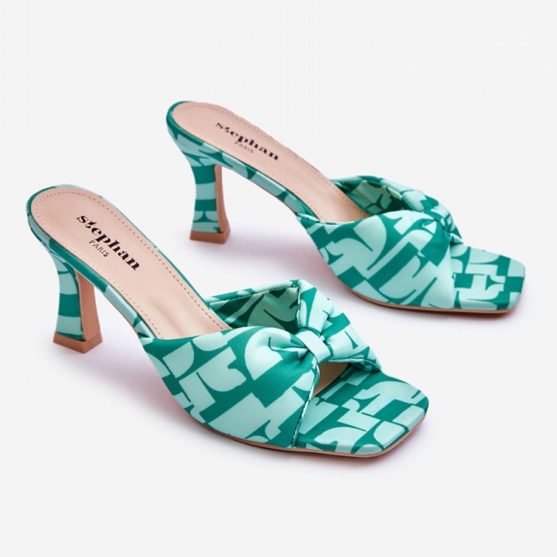 Step in style Sandale Flip-flops Model Floria P-1317 Verde - Pas in stil 2