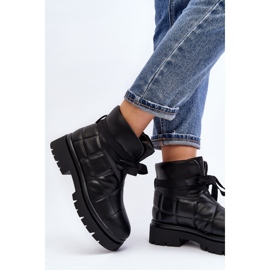 Step in style Cizme Model Bizzanti NS307 Black - Pas in stil negru 2