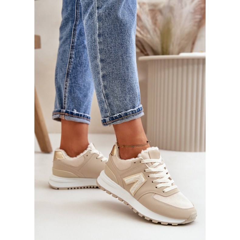 Step in style Pantofi Sport Model Ciamara 55-32 Bej - Pas in stil 1