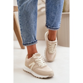 Step in style Pantofi Sport Model Ciamara 55-32 Bej - Pas in stil 3