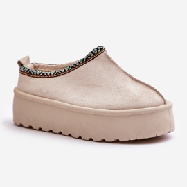 Step in style Papuci Model Neroma 877-1 Bej Deschis - Pas in stil 2