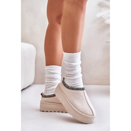 Step in style Papuci Model Neroma 877-1 Bej Deschis - Pas in stil 3