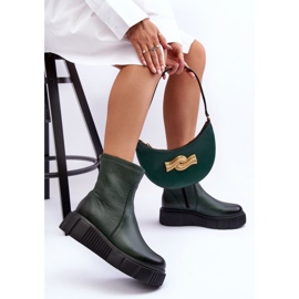 Step in style Cizme Model Jenefer 60369 Verde - Pas in stil 1