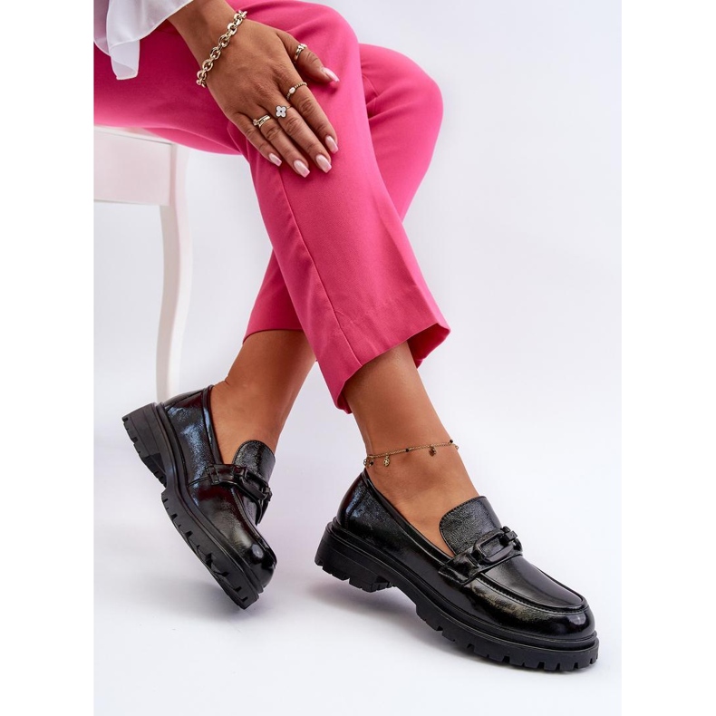 Step in style Mocasini Model Imbleria 66616 Lac Negru - Pas in stil 2