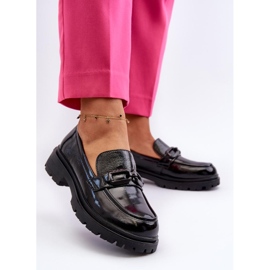 Step in style Mocasini Model Imbleria 66616 Lac Negru - Pas in stil 3