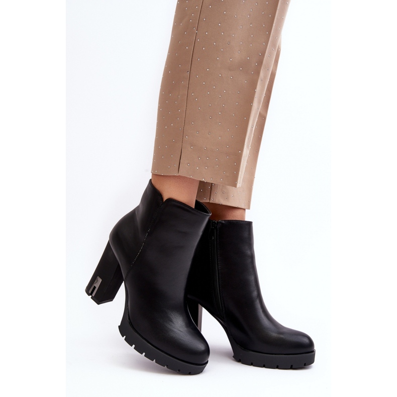 Botine de dama Negre negru 1