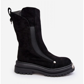 Step in style Cizme Model Palimra NC1306 Negru - Pas in stil 3
