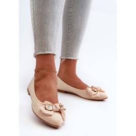 Step in style Balerina Model Satris ZA39P Bej Deschis - Pas in stil 3