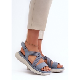 Sandale 24SD06-7056 Albastru 1