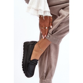 Pantofi slip-on dama Lemar Black negru 2 Pantofi slip-on dama Lemar Black negru 2