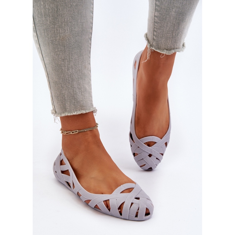 Step in style Balerini Model Salam BG161P Gri - Pas în stil 1