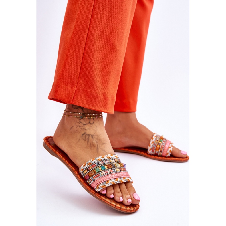 Step in style Sandale Flip-flops Model Bellisa CK270P Orange - Pas în stil portocale 2