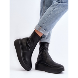 Step in style Cizme Model Zazoo 3395 Black - Pas in stil negru 2 Step in style Cizme Model Zazoo 3395 Black - Pas in stil negru 2