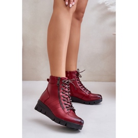 Step in style Cizme Model Savindria RMR23109A-2 Rosie - Pas in stil roșu 1