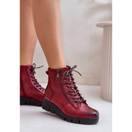Step in style Cizme Model Savindria RMR23109A-2 Rosie - Pas in stil roșu 3
