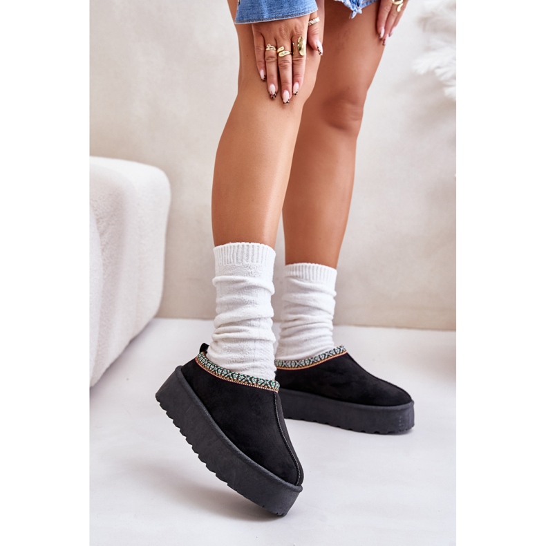 Step in style Papuci Model Neroma 877-1 Black - Pas in stil negru 1