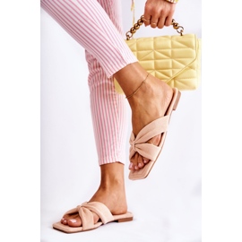 Papuci clasici de dama din piele intoarsa Roz 1 Papuci clasici de dama din piele intoarsa Roz 1