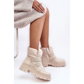 Step in style Cizme de zapada Model Zeva VL225P Bej Deschis - Pas in stil 2