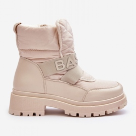 Step in style Cizme de zapada Model Zeva VL225P Bej Deschis - Pas in stil 3