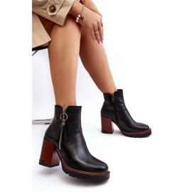 Step in style Cizme Model Brittney 58103 Negru - Pas in stil 1