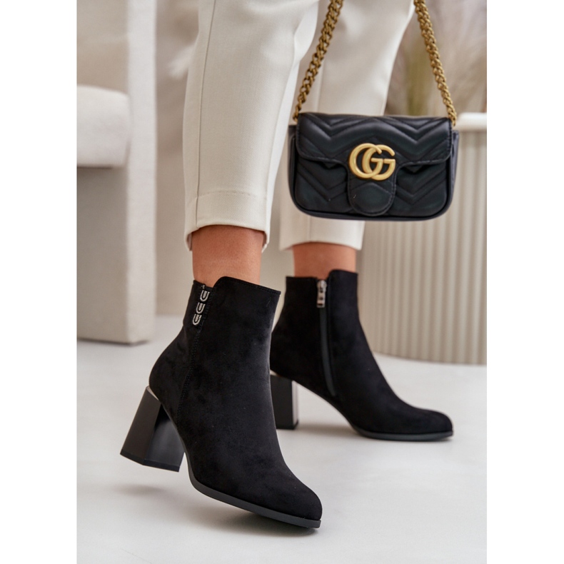 Step in style Cizme Model Erillia JC103 Negru - Pas in stil 1