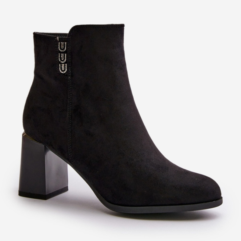 Step in style Cizme Model Erillia JC103 Negru - Pas in stil 2