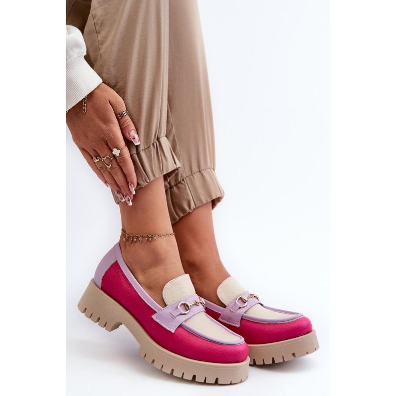 Mocasini de dama Zazoo Beige multicolor 1 Mocasini de dama Zazoo Beige multicolor 1