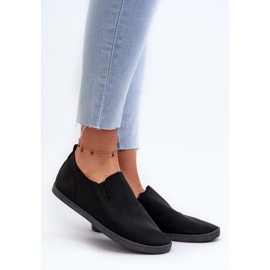 Tenisi slip-on dama negri negru 1