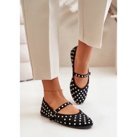 Balerini cu bretele dama Negri negru 1 Balerini cu bretele dama Negri negru 1