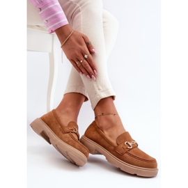 Step in style Mocasini Model Lighas F003 Camel - Pas in stil maro 3