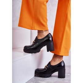 Step in style Pantofi Model Mikeyla 20115 Piele Neagra - Pas in stil bej 2