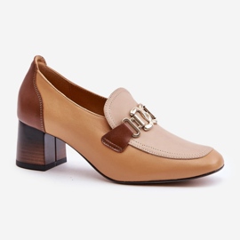 Step in style Pompe Model Laura Messi 2861 Maro - Pas în stil 2