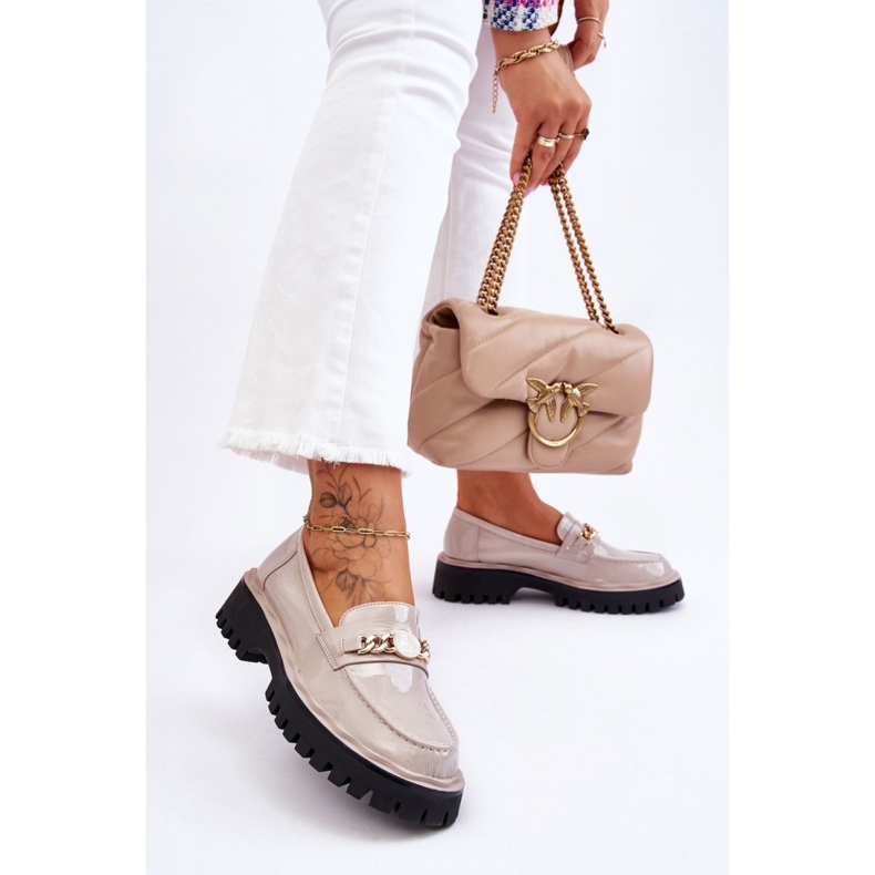 Step in style Mocasini Model Ronin MR-X351 Gri deschis - Pas in stil 1